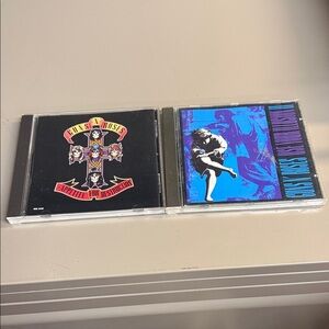 Guns N' Roses CD Set Appetite for Destruction and Use Your Illusion II